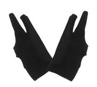 POPETPOP Guantes de Pintura de Dos Dedos Alta Elasticidad Diseño para Mano Izquierda y Derecha Protección contra Toques Accidentales para Tableta de Dibujo y Creación Digital