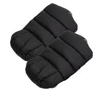 POPETPOP Guantes Para Cochecito De Invierno Cálidos y Antiviento Mitones Térmicos Para Empuñadura De Carrito Un Color Negro Estándar Compatible Mayoría De Carros
