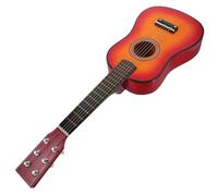 POPETPOP Guitarra Acústica Pequeña de Madera de 21 Pulgadas para Principiantes, Juguete Musical para Niños Sonido Claro y Diseño Cómodo para Practicar Varios Estilos