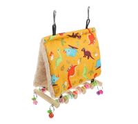 POPETPOP Hamaca de Loro Perchas para Loros para Jaula colibrí Estaca de Casas de pájaros para Exteriores Jaula para pájaros hámster Nido de Periquito Nido de Hamaca de pájaro algodón
