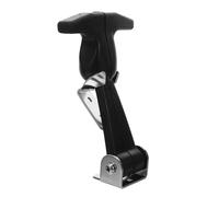 POPETPOP Handle Latch Inoxidable con Caucho Elástico Cierre Flexible y Amortiguador Seguro para Capós Cajas de Herramientas y Frigoríficos Resistente Exteriores y Fácil Instalación