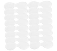 POPETPOP Hecho Casa 100 Hojas Tamaño Mediano De Papel No Tejido Transpirable Cuidado Piel De Ojos Sensibles Uso Spa y Ocular