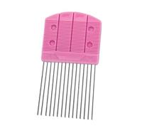 POPETPOP Herramienta Quilling Grande Peine Ranurado para Enrollado de Papel Portátil con Dientes Elásticos Flexibles para Manualidades Artísticas Rosa