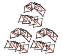 POPETPOP Herramientas para Reparar Cajas de Casete 86 Tipo Soporte de Varilla de Acero Aislamiento 30 Piezas Gris Oscuro para Instalación y Reparación de Enchufes Eléctricos en Paredes