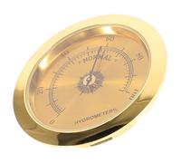 POPETPOP Higrómetro Portátil para Guitarra Acústica Compacto y Ligero Medidor de Humedad de Metal para Cuidado de Instrumentos con Pantalla Clara y Fácil de Usar para Humedad Ambiental