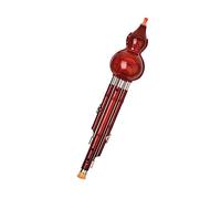 POPETPOP Hulusi Tradicional Chino Para Principiantes, Flauta De Cucurbitáceas De Estilo Étnico, Instrumento De Viento Ligero y Portátil, Tono Suave Para Práctica y Educación Musical