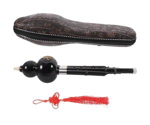 POPETPOP Hulusi Tradicional en Clave C Hecho de Abs y Cuproníquel, Fácil de Usar y Cuidar, Instrumento Musical Étnico para Adultos Color Aleatorio