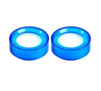 POPETPOP Humectante de Esponja para Dedos para Contar Dinero Diseño Redondo y Contenedor Absorbente, Fácil de Limpiar, para Manejo Oficinas y Bancos