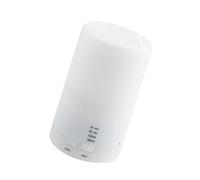 POPETPOP Humidificador Ultrasónico USB con Difusor Aroma para Hogar y Coche Máquina de Aromaterapia Silenciosa con Luz Cálida para Oficina Yoga y Habitación