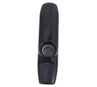 POPETPOP Instrumento Musical Negro Kazoo Doble Membrana Portátil de Abs Ligero Compañero Adecuado para Ukelele y Slide Whistle para Adultos y Niños en Fiestas y Regalos