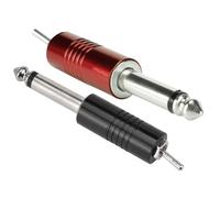 POPETPOP Interruptor Inalámbrico para Tatuajes, 2 Pedales de Acero Inoxidable, Control de Fuente de Alimentación para Tatuajes, Adecuado para Artistas Profesionales