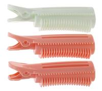 POPETPOP Juego de 3 Pinzas para Cabello Esponjoso de Plástico, sin Marcas ni Encrespamiento, Ideales para Peinados Variados y Cabello Corto o Fino