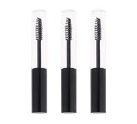 POPETPOP Juego de 3 Tubos Vacíos Color Aleatorio de 10ml para Rímel con Aplicador de Pestañas y 3 Embudos de Plástico Reutilizables para Almacenar Máscara y Viajes
