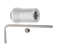 POPETPOP Juego de Diapasones Curativos con Base de Amatista Natural de 12 MM Soporte Estable para Meditación y Yoga Accesorio para Frecuencia de Curación y Bienestar Espiritual