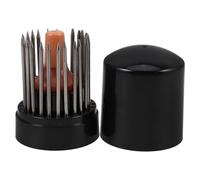 POPETPOP Juego de Herramientas para Grabado de Joyas con 23 Piezas de Metal y Plástico, Precisión Ergonómica para Reparaciones Simples y Creación de Joyería DIY