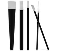 POPETPOP Juego de Herramientas Profesionales de Pedicura 5 Piezas de Acero Inoxidable para Cuidado de Pies, Removedor de Cutículas y Callos, Raspador de Piel Muerta con Bolsa