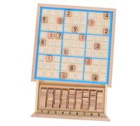 POPETPOP Juego de Mesa Sudoku Educativo para Niños Tablero de Razonamiento Lógico 9 Juguete Desarrollo Cognitivo Entretenimiento Familiar para Niños
