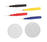 POPETPOP Juego de Reparación de Relojes de Plástico Bolígrafo de Aceite y Taza para Aplicación Precisa de Lubricante en Relojes de Pulsera y Bolsillo