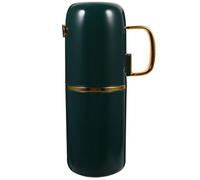 POPETPOP Juego de Taza para Cepillo de Dientes Diseño Compacto y Resistente, Material PP Baño Dorado, Adecuado para Viajes de Ocio y Actividades al Aire Libre