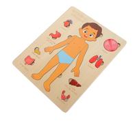 POPETPOP Juguete Educativo Puzzle Cuerpo Humano para Niño Niña Órganos Desmontables Desarrollo Cognitivo y Coordinación Mano-Ojo para Aprender Anatomía Básica y Estimular Habilidades Motora