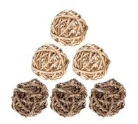 POPETPOP Juguete Masticable de para Chinchillas Paquete de 6 Seguro Y Resistente Ideal para La Salud Bucal de Tu Mascota.