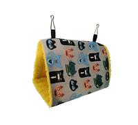 POPETPOP Juguetes 1 Pc Perico Hamaca Para Loros Jaula Para Periquitos Jaulas De Pájaros Para Periquitos Cama De Loro Casa Cueva Colgante De Pájaro Casas De Aves Pequeño Loro Nido De Pájaro