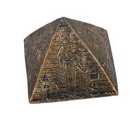 POPETPOP Juguetes De Caja De Arena Figurita Piramidal Estatua Piramidal Edificios Coleccionables Antiguo Egipto para Escultura Piramidal Pirámide Egipcia Figuras Egipcias Kit De