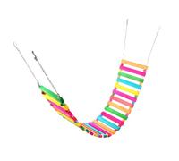 POPETPOP Juguetes para Gallineros Escalera de Madera y Columpio Juguete de Equilibrio para Gallinas Entretenimiento de Pollos el Gallinero