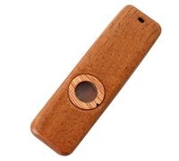 POPETPOP Kazoo de Madera para Instrumento Musical de Aprendizaje Acompañamiento para Guitarra y Ukelele Juguete Musical Educativo para Fiestas y Actividades al Aire