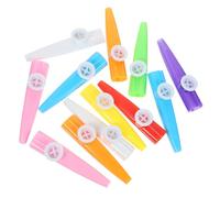 POPETPOP Kazoo Educativo Para Niños, Juguete Musical De Percusión, 12 Piezas Colores Aleatorios, Instrumento Divertido Para Desarrollo Infantil y Actividades Musicales