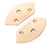 POPETPOP Kit de 2 Placas Metálicas Protectoras para Talón de Botas, Antideslizantes y Resistentes al Desgaste, Compatibles Calzado de Exterior para Senderismo y Uso Diario