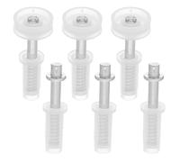 POPETPOP Kit de 6 Ruedas Guía Superior para Puertas Plegables de Armario Adecuado para Reparación de Puertas de Armario Muelle y Material de Acero al Carbono y Plástico