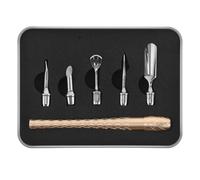 POPETPOP Kit de Cuidado de Uñas de Manicura Profesional de Acero Inoxidable Empujador de Cutículas y Herramienta Cortadora de Cutículas para Manicura Casa