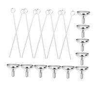 POPETPOP Kit de Embudos Mini para Relleno de Cenizas y Joyas de Cremación Set Acero Inoxidable Compacto y Portátil para Urnas Pequeñas y Colgantes de Recuerdo