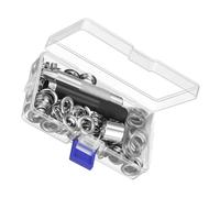 POPETPOP Kit de Instalación de Ojales de Herramienta de Perforación para Lona y Toldos Resistente Aleación para Proyectos de Reparación y Confección de Telas Fácil Uso y Precisión