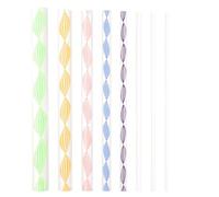 POPETPOP Kit de Pintura en Espiral Multifunción 8 Piezas, Herramientas de Punteado para Mandalas y Arte de Uñas, Colores Variados, Compacto y Portátil, Accesorios para Pintar en Tela,