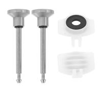 POPETPOP Kit de Reparación de Válvula Desviadora con Función de Prevención de Fugas 2 Juegos Piezas de Repuesto de Metal y Plástico y Conveniencia para Bañera y Ducha