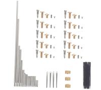 POPETPOP Kit De Reparación Para Saxofón Alto Tornillos, Resortes Planos y Varilla De Eje, Accesorios De Mantenimiento Para Reparación De Piezas, Juego Completo Para Saxofonistas