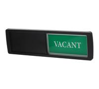 POPETPOP Letrero de Ocupado Vacante para Puerta de Oficina Diseño Magnético y Deslizante, Material Aluminio y Goma Magnética, Adecuado para Sala de Reuniones y Baño