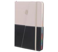 POPETPOP Libreta de Direcciones A5 Etiquetas Alfabéticas Organizador Telefónico para Oficina y Casa Agenda Pequeña para Números de Teléfono Cuaderno Versátil en Blanco y Negro