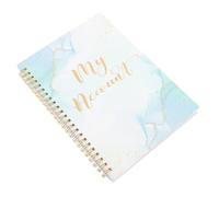 POPETPOP Libro de Cuentas Personal para Registro de Cheques Cuaderno Ligero y Portátil para Gestión Financiera Organizador Compacto para Ingresos y Gastos para Control de Finanzas Diario