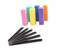 POPETPOP Limas y Bloques Pulidores para Uñas Profesionales Mini Cepillo y Pulidor de Uñas para Manicura y Pedicura Herramientas de Lijado y Acrílicas