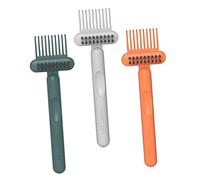 POPETPOP Limpiador De Cepillos Para Cabello y Peine 3 Piezas Compacto Ergonómico Quita Pelo Para Hogar y Salón Color Mixto