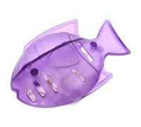 POPETPOP Limpiador de Filtros de Humidificadores para Pequeños Humidificadores de Peces, Plástico Púrpura, Purifica el Agua, Previene la Acumulación de Agua Dura, Compatible Varios Modelos
