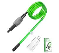 POPETPOP Limpiador de Grava para acuarios Kit de Limpieza con sifón al vacío para Tanque de Peces para Cambio de Agua y Limpieza de Arena con Filtro