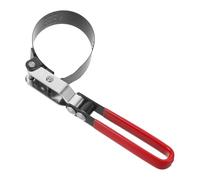 POPETPOP Llave Ajustable para Filtro de Aceite Abrazadera de Acero Resistente para Motor Motocicleta y Automóvil Herramienta de Extracción sin Dañar Filtro ni Carcasas