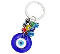 POPETPOP Llavero Colgante de Aleación Ojo Turco Azul, Adorno Resistente que No se Desvanece, Adecuado para Colgar en Bolsos Decoración de Pared