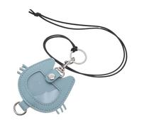 POPETPOP Llavero para Pelo de Mascota Colgante de Azul Contenedor de Pelo Sentimental para Dueños Regalo Conmemorativo Práctico y Duradero