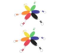 POPETPOP Llaveros Flotantes de Espuma en Forma de Tabla de Surf Paquete de 12 Unidades Modelos 16-21 Colores Variados Resistente al Agua Ligero y Compacto Adecuado para Navegación