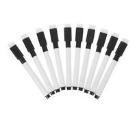 POPETPOP Marcadores Borrables para Pizarra Punta Fina Magnéticos 10 Piezas Ecológicos Tinta Brillante para Presentaciones y Reuniones